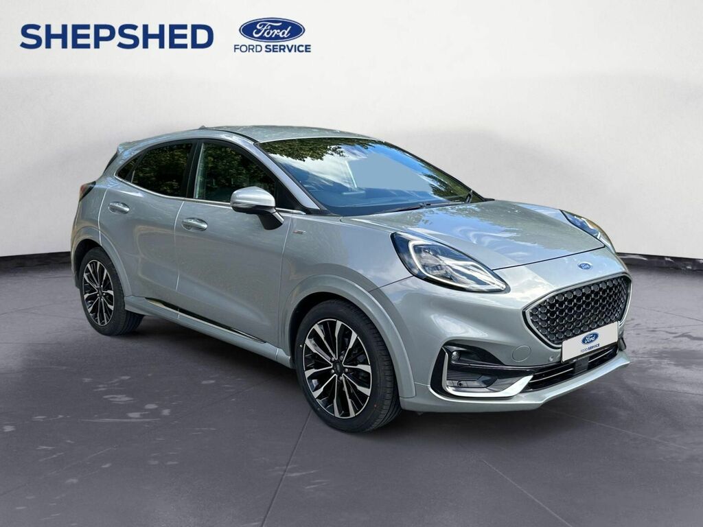 Ford Puma 1.0T Ecoboost Mhev St-line X Vignale Suv Petro OV70XPD Silver