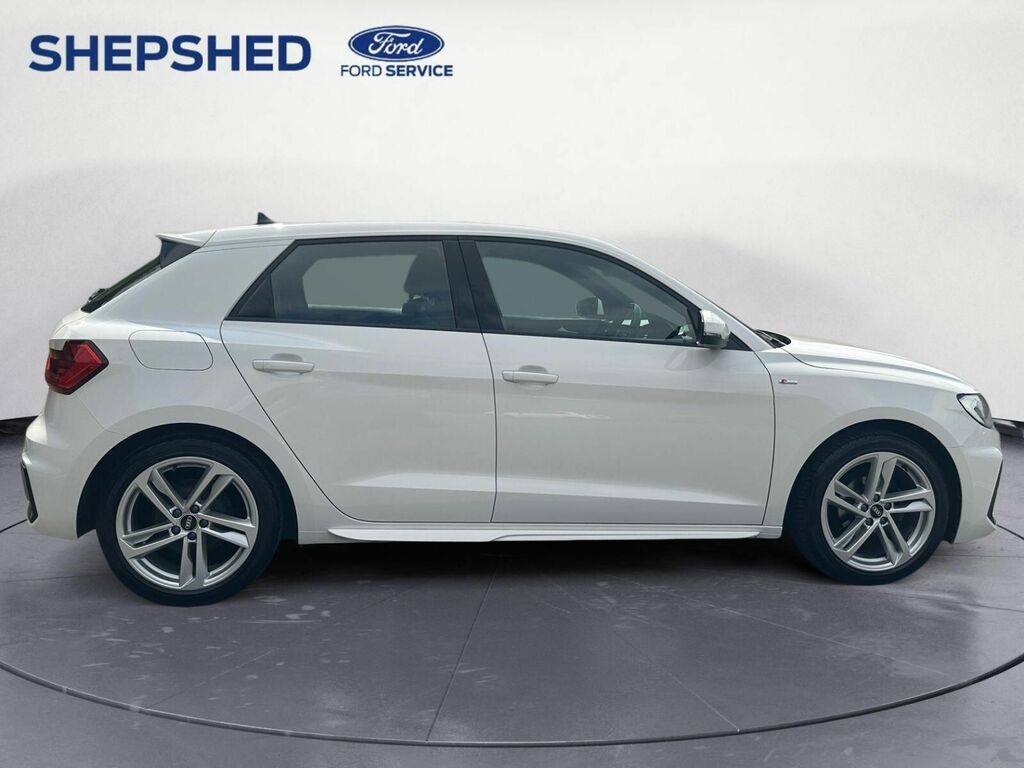 Audi A1 1.0 Tfsi 25 S Line Sportback Euro 6 Ss RE22YBC White #2