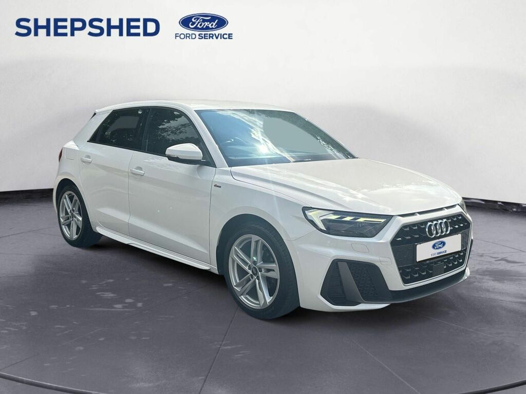 Audi A1 1.0 Tfsi 25 S Line Sportback Euro 6 Ss RE22YBC White