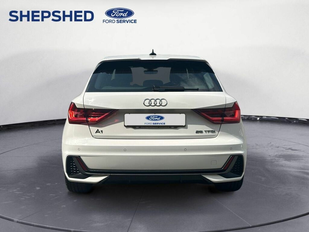 Audi A1 1.0 Tfsi 25 S Line Sportback Euro 6 Ss RE22YBC White #6