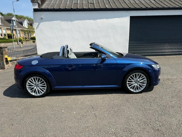 Audi TT 2.0 Tfsi Sport Roadster S Tronic Quattr LH66CRK Blue #2