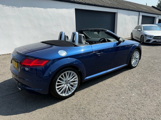 Audi TT 2.0 Tfsi Sport Roadster S Tronic Quattr LH66CRK Blue #3