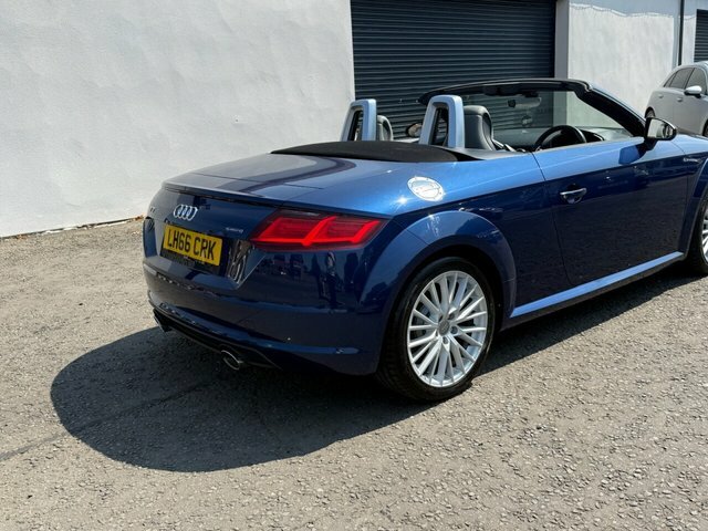 Audi TT 2.0 Tfsi Sport Roadster S Tronic Quattr LH66CRK Blue #4