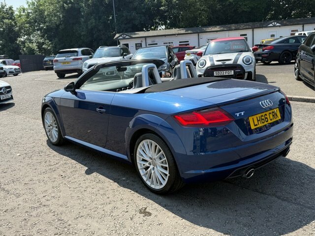 Audi TT 2.0 Tfsi Sport Roadster S Tronic Quattr LH66CRK Blue #6