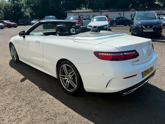 Mercedes-Benz E Class 2.0 E300 Amg Line Premium Cabriolet G White #3
