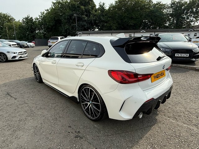 BMW 1 Series 2.0 118D M Sport Hatchback Euro 6 White #6