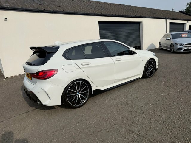 BMW 1 Series 2.0 118D M Sport Hatchback Euro 6 White #2