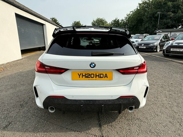 BMW 1 Series 2.0 118D M Sport Hatchback Euro 6 White #4