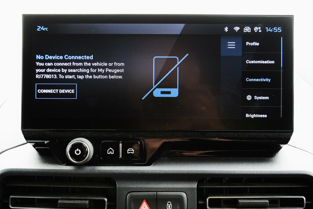 Peugeot Partner 1.5 Bluehdi 1000 Professional Standard Panel Van 5 White #6