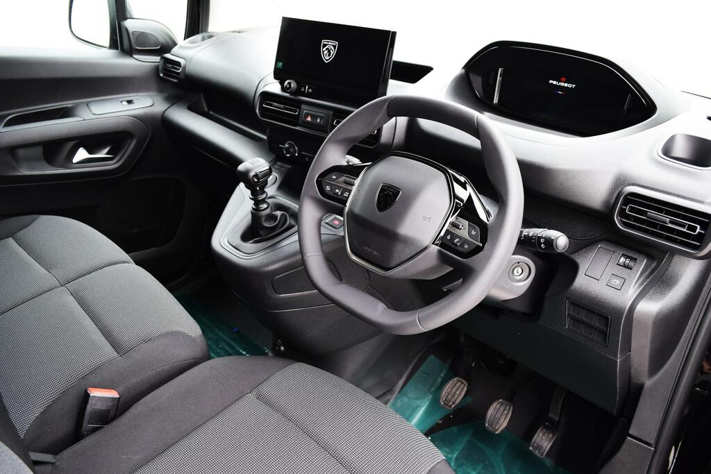 Peugeot Partner 1.5 Bluehdi 1000 Asphalt Standard Panel Van Di Black #2