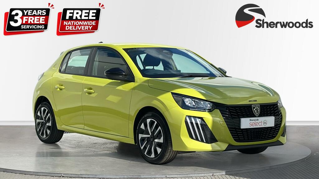 Peugeot 208 1.2 Puretech Style Hatchback Eur Yellow