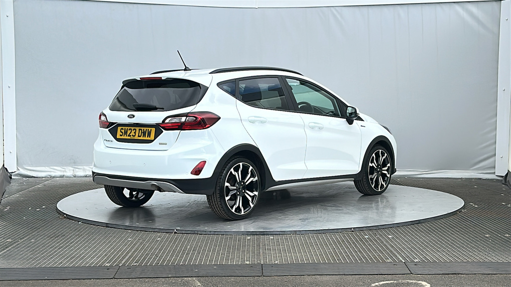 Ford Fiesta 1.0T Ecoboost Mhev Active X Edition Hatchback SM23DWW White #6