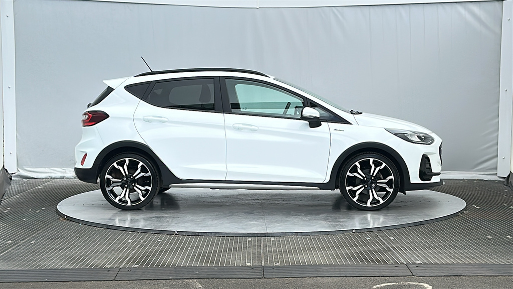 Ford Fiesta 1.0T Ecoboost Mhev Active X Edition Hatchback SM23DWW White #5