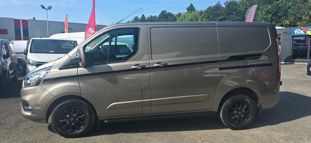 Ford Transit Custom 2.0 320 Ecoblue Limited Panel Van Manua HN71YEF Silver #4