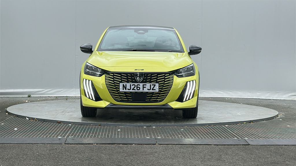 Peugeot 208 1.2 Turbo Gt Hatchback Euro 6 S NJ26FJZ Yellow #3