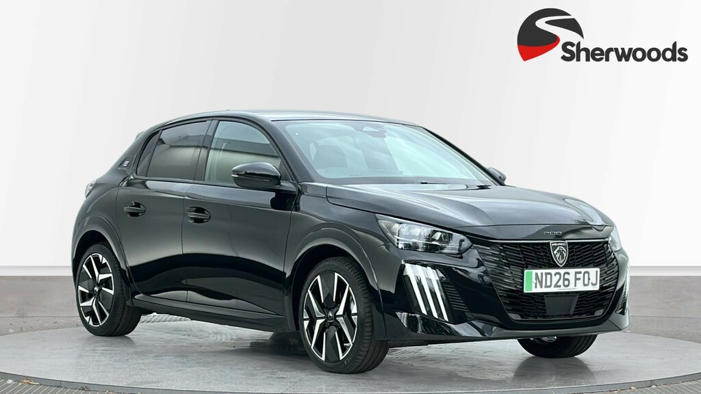 Peugeot e-208 50Kwh Gt Hatchback 7.4Kw Charge Black