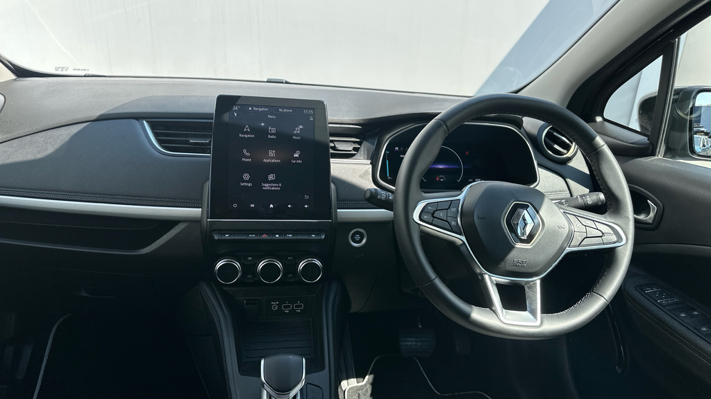 Renault Zoe R135 Ev50 52Kwh Techno Hatchback Black #4