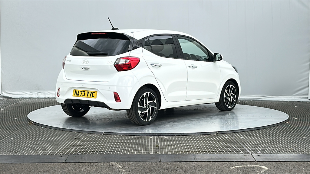 Hyundai I10 1.0 Premium Hatchback Euro 6 S White #6