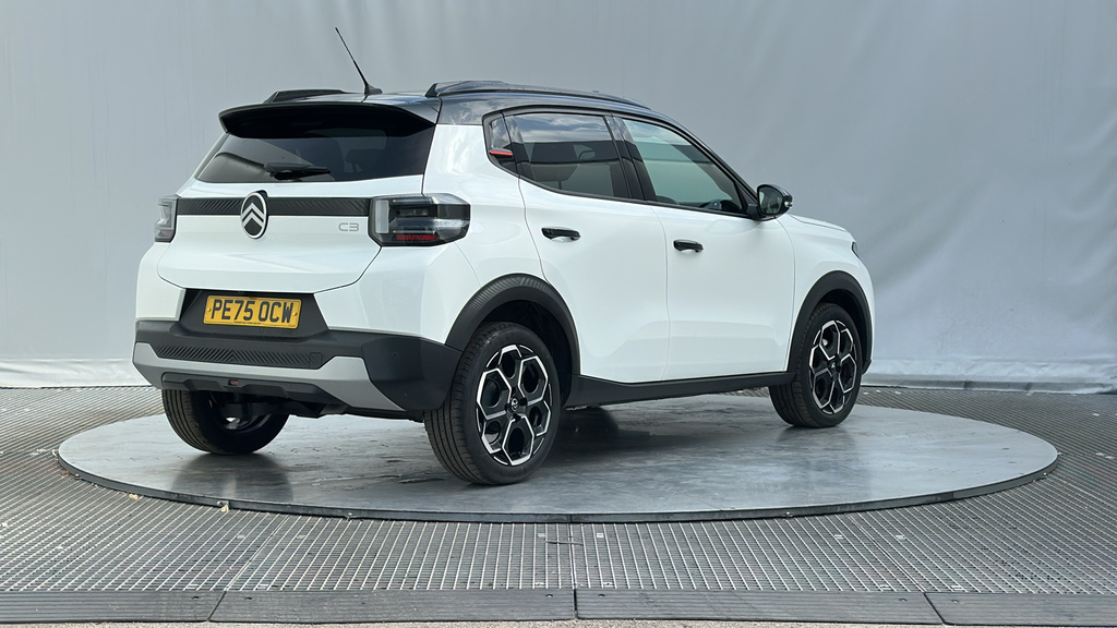 Citroen C3 1.2 Turbo Max Hatchback Euro 6 PE75OCW White #6