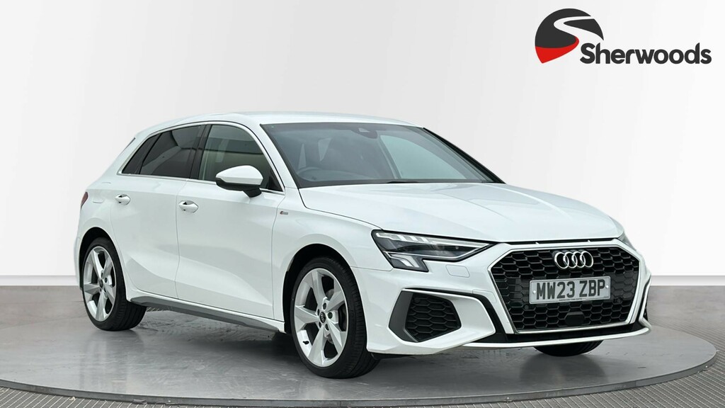 Audi A3 1.0 Tfsi 30 S Line Sportback Eur White