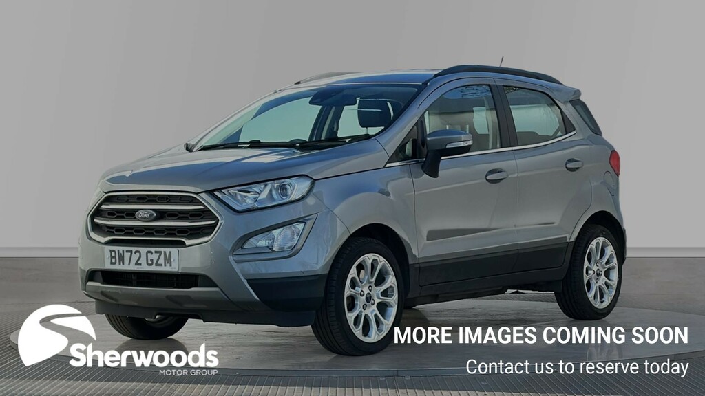 Ford Ecosport 1.0T Ecoboost Gpf Titanium Suv E BW72GZM Silver #2