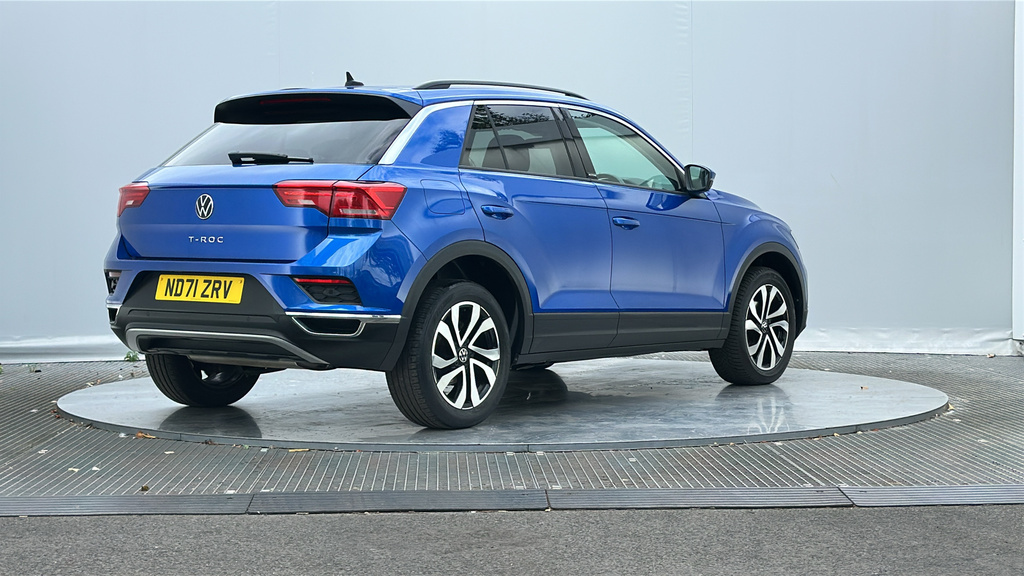 Volkswagen T-Roc 1.0 Tsi Active Suv Euro 6 Ss ND71ZRV Blue #6