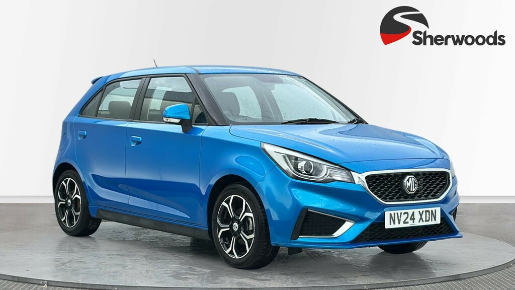 MG MG3 1.5 Vti-tech Exclusive Nav Hatchback Ma Blue