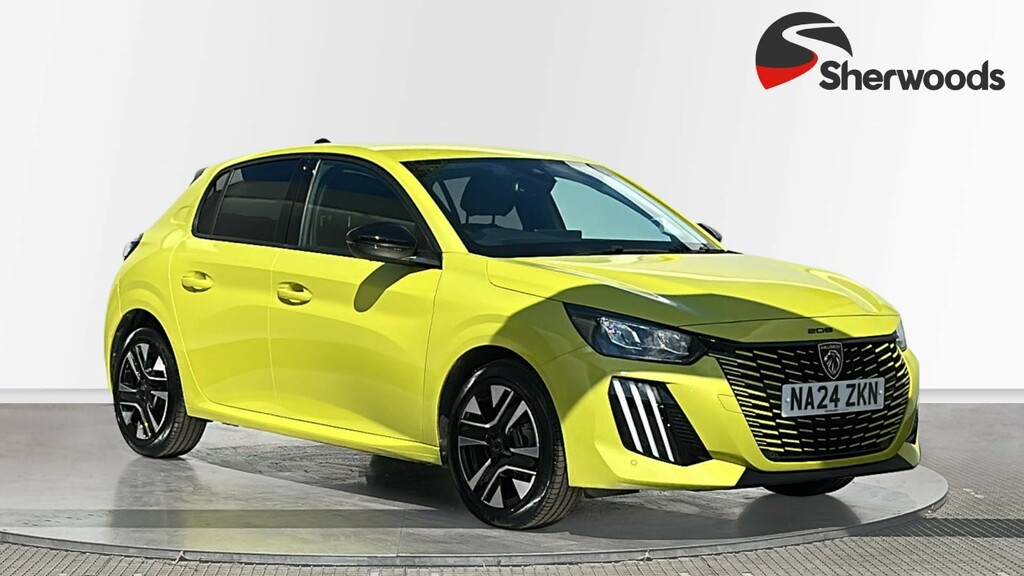 Peugeot 208 1.2 Puretech Allure Hatchback Eu Yellow