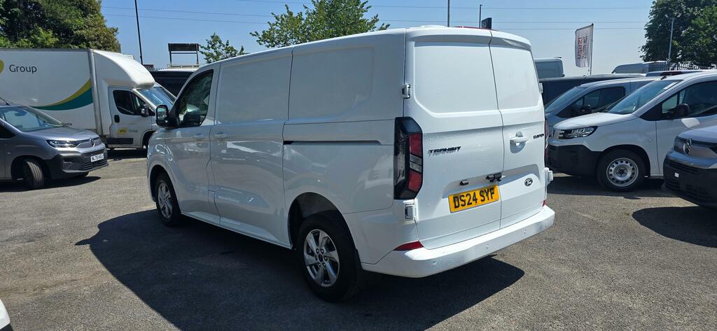 Ford Transit Custom 2.0 300 Ecoblue Limited Panel Van Manua White #4