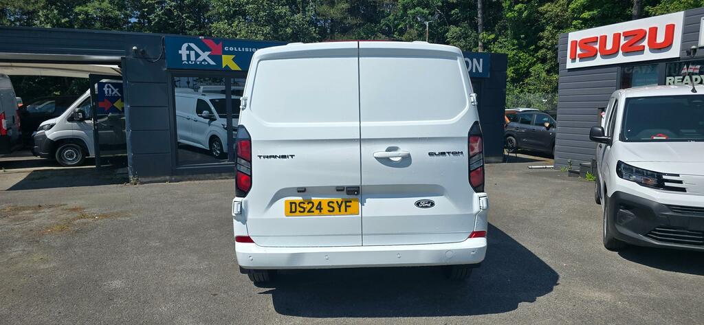 Ford Transit Custom 2.0 300 Ecoblue Limited Panel Van Manua White #6