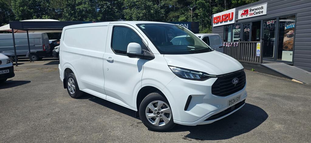 Ford Transit Custom 2.0 300 Ecoblue Limited Panel Van Manua White