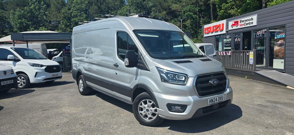 Ford Transit Custom 2.0 350 Ecoblue Limited Panel Van Manua Silver