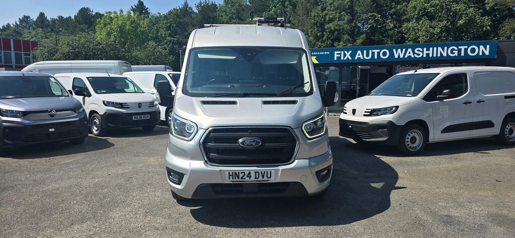 Ford Transit Custom 2.0 350 Ecoblue Limited Panel Van Manua Silver #2