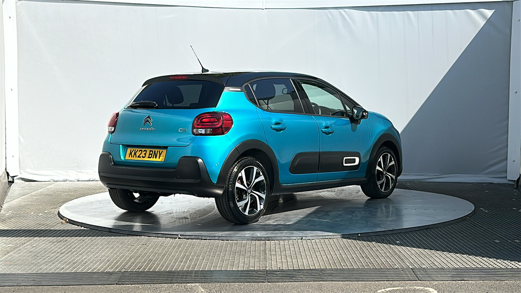 Citroen C3 1.2 Puretech Shine Plus Hatchback Manua Blue #6