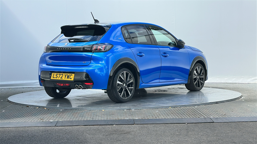 Peugeot 208 1.2 Puretech Gt Premium Hatchback Eat E LS72YWC Blue #6