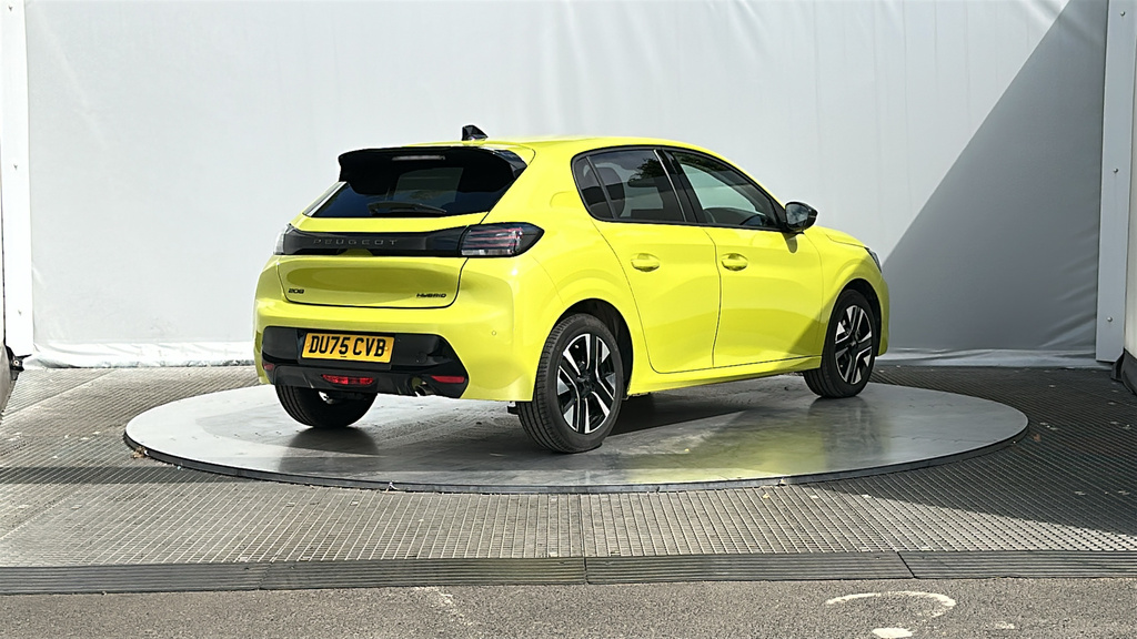 Peugeot 208 1.2 Allure Hatchback Hybrid E-dsc6 Euro Yellow #6