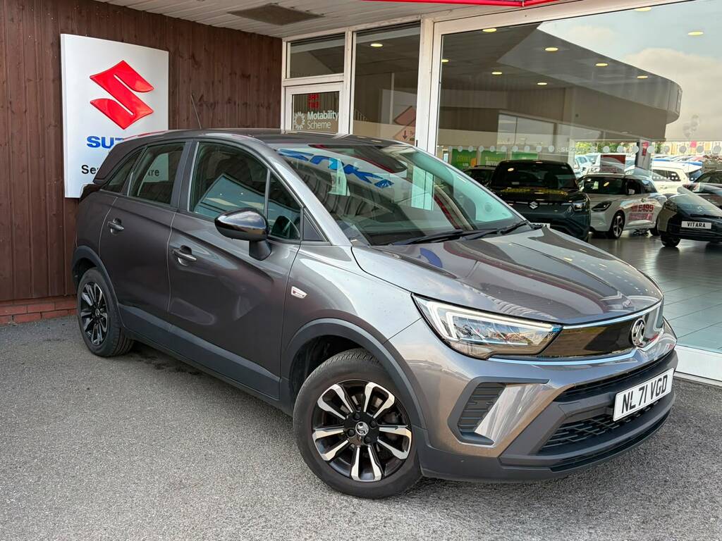 Vauxhall Crossland 1.2 Se Suv Euro 6 Ss 83 Ps Grey