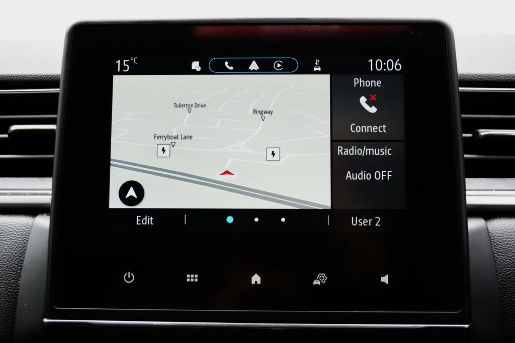 Renault Captur 1.6 E-tech 9.8Kwh Techno Suv Plug-in Hy P073VYK White #3