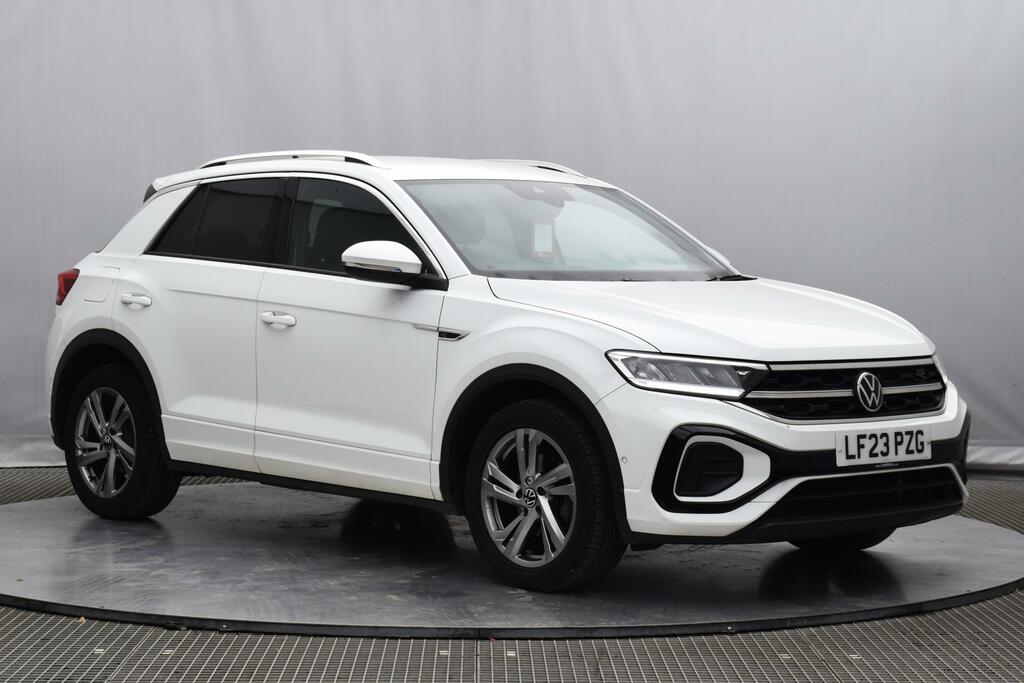 Volkswagen T-Roc 1.5 Tsi R-line Suv Dsg Euro 6 Ss 15 White