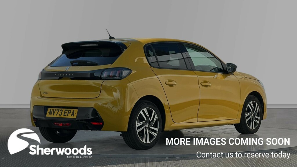 Peugeot 208 1.2 Puretech Allure Premium Hatchback Yellow #4