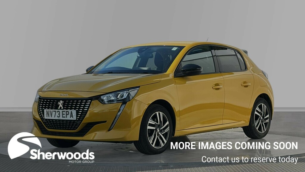 Peugeot 208 1.2 Puretech Allure Premium Hatchback Yellow #2