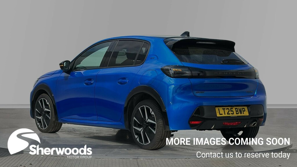 Peugeot 208 1.2 Gt Hatchback Hybrid E-dsc6 Euro 6 LT25BWP Blue #2
