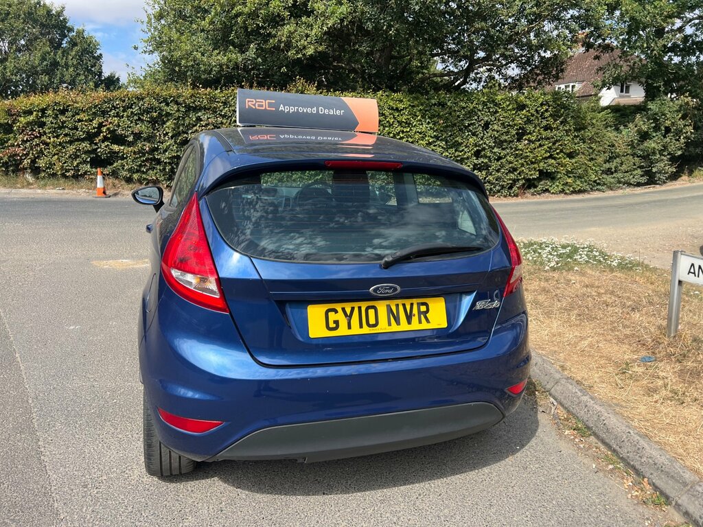 Ford Fiesta 1.25 Edge Hatchback 133 Gkm, 8 GY10NVR Blue #4