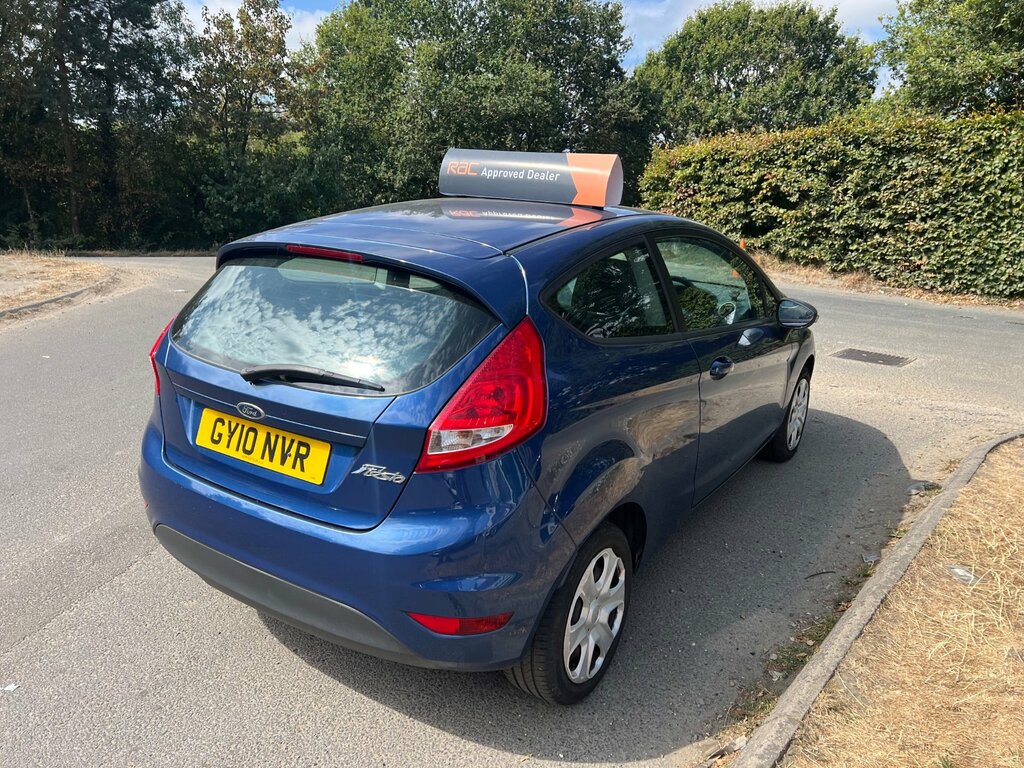 Ford Fiesta 1.25 Edge Hatchback 133 Gkm, 8 GY10NVR Blue #5