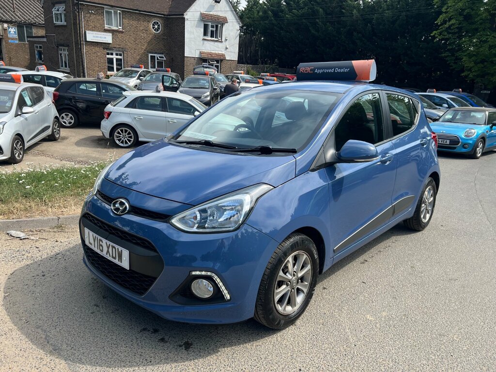 Hyundai I10 1.2 Premium Hatchback Euro 6 87 P Blue