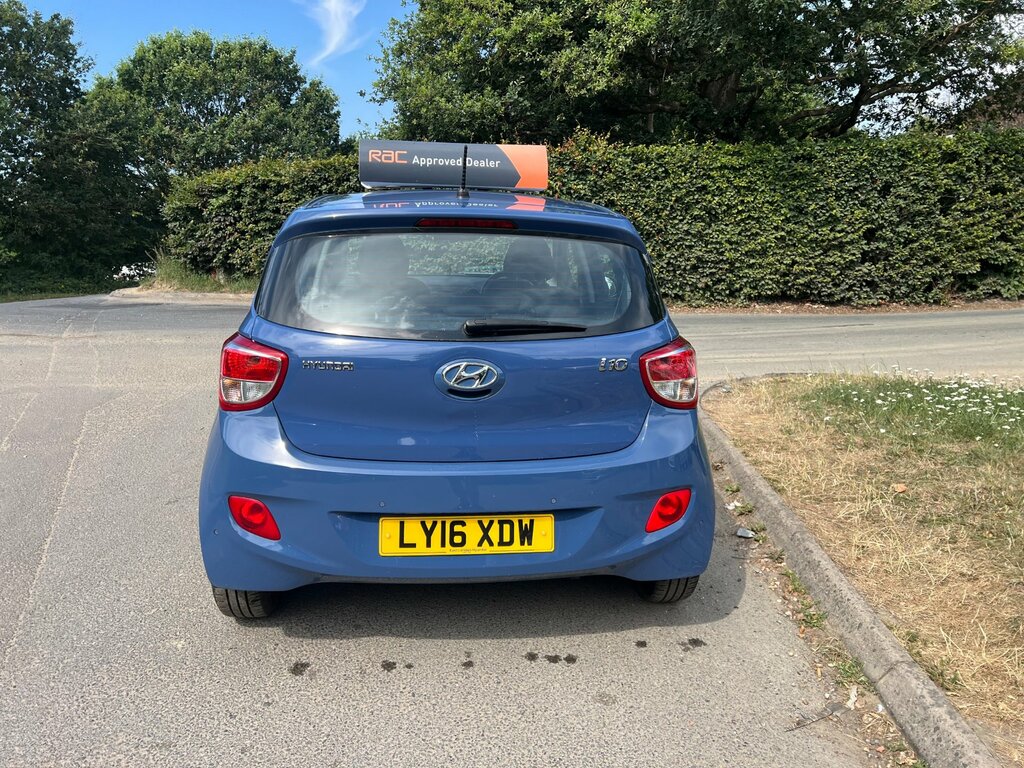 Hyundai I10 1.2 Premium Hatchback Euro 6 87 P LY16XDW Blue #6