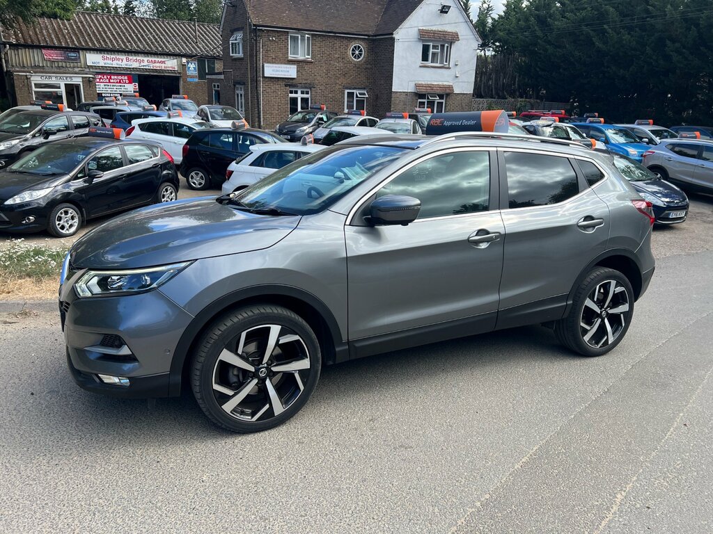 Nissan Qashqai 1.2 Dig-t Tekna Suv Euro 6 Ss WN68DZA Grey #2