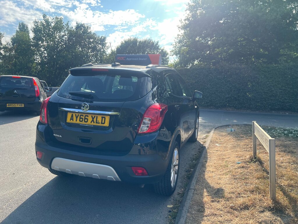 Vauxhall Mokka 1.6I Exclusiv Suv 2Wd Euro 6 S Black #3