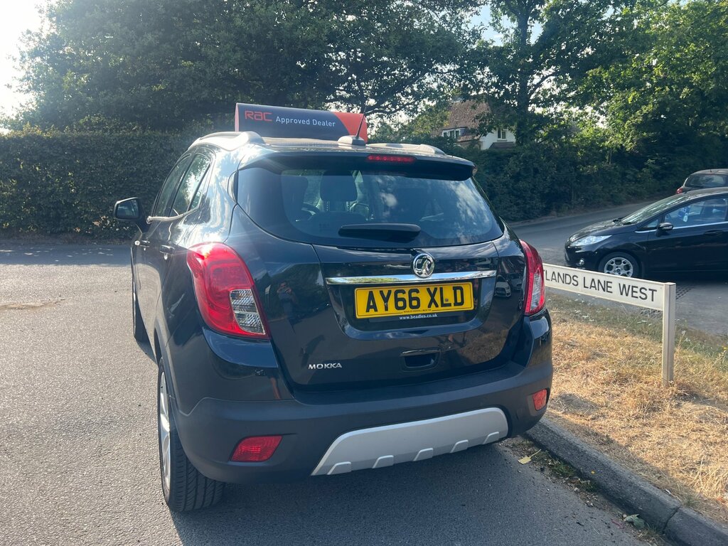 Vauxhall Mokka 1.6I Exclusiv Suv 2Wd Euro 6 S Black #4