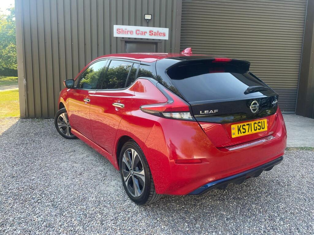 Nissan Leaf Hatchback 62Kwh E Tekna 202271 Red #4